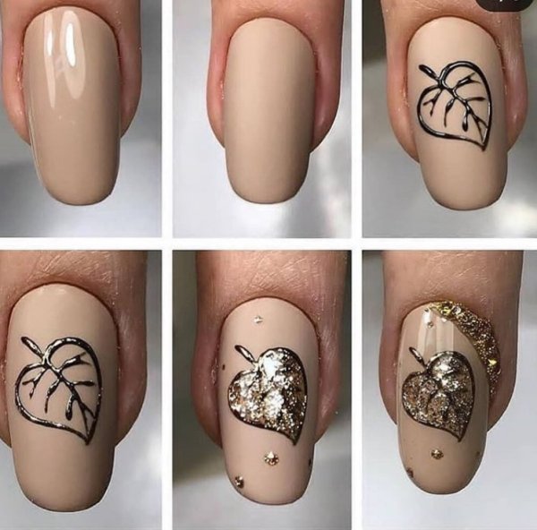 Простые цветочки на ногтях для начинающих