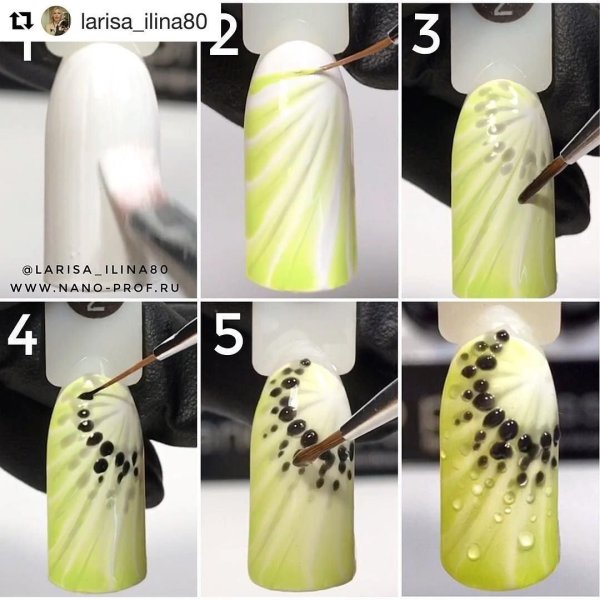 Узоры на ногтях для начинающих