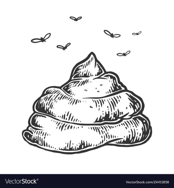 Какашка для раскрашивания