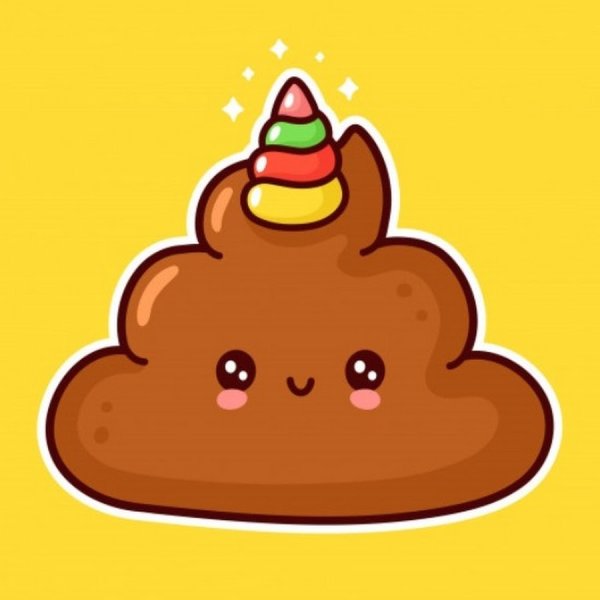 Какашка мультяшка