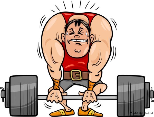 Качок штангист