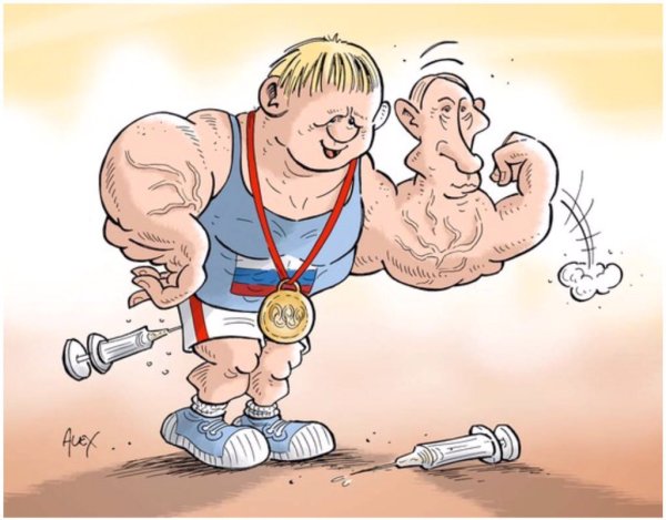 Карикатуры на спортивную тематику
