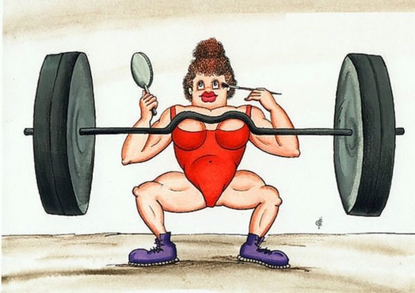 Смешные рисунки спорт