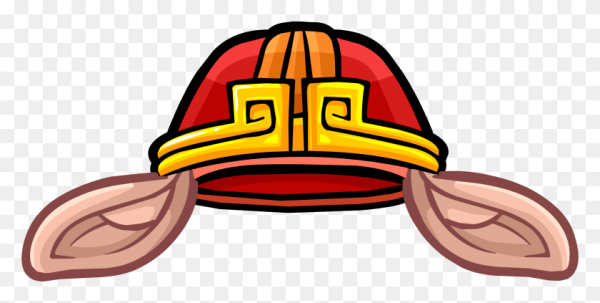 Смешная рисованная шляпа