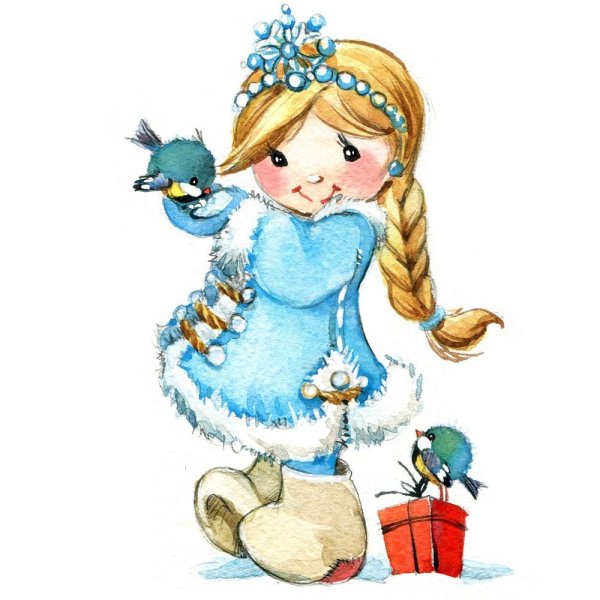 Снегурка рисунок