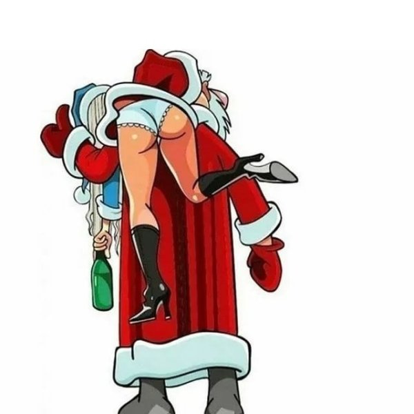 Пьяная Снегурочка