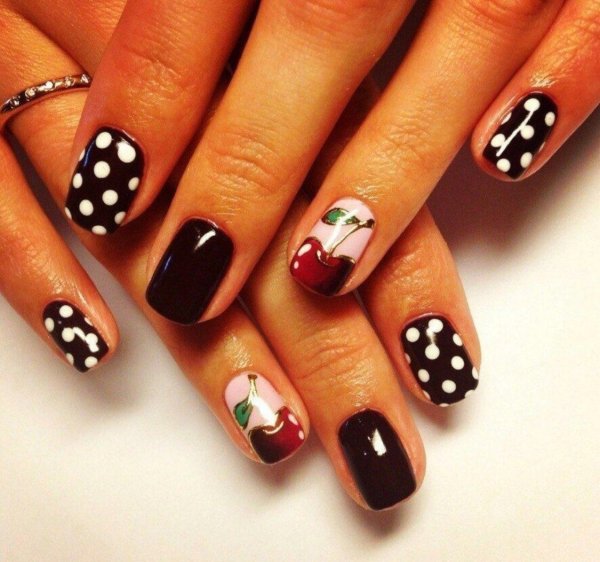 Шеллак с рисунком