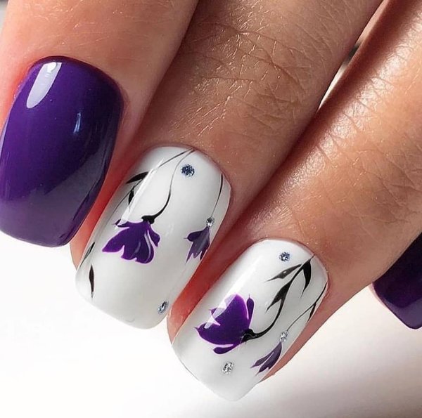 Маникюр на короткие