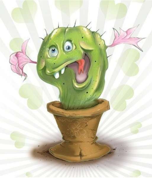 Веселое растение