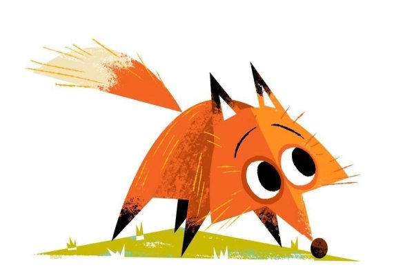 Смешные мультяшные лисы