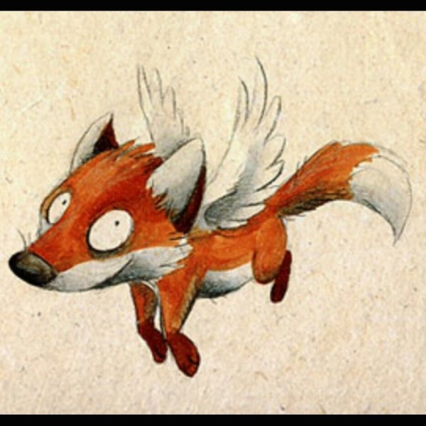 Лисенок с крыльями