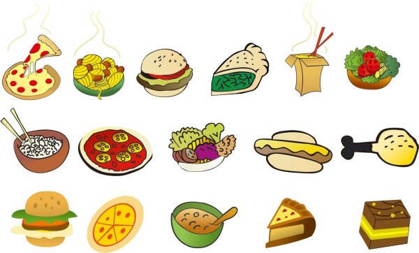 Еда картинки для детей