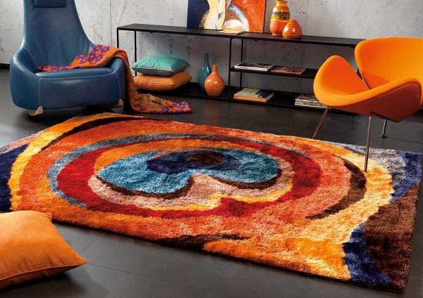 Ковер norrcarpets дизайнерский Funky Multi