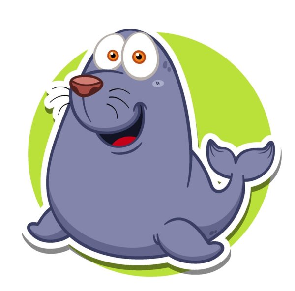 Мультяшные тюлени