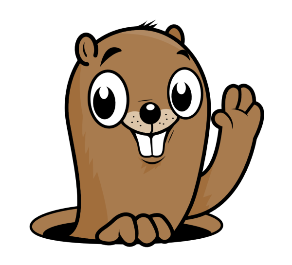 Суслик мультяшный