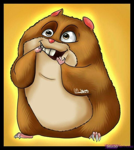 Хомяк мультяшный