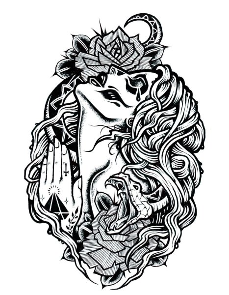 Тату эскизы