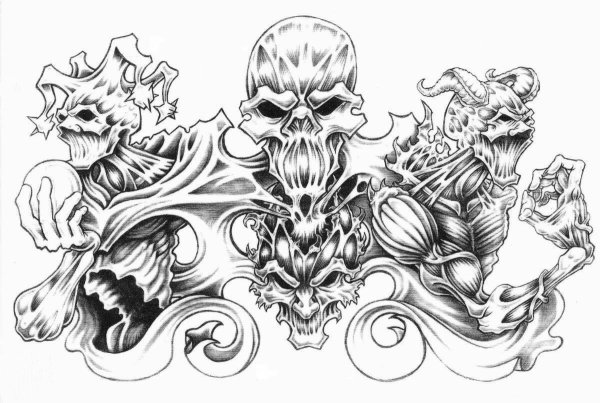 Тату эскизы