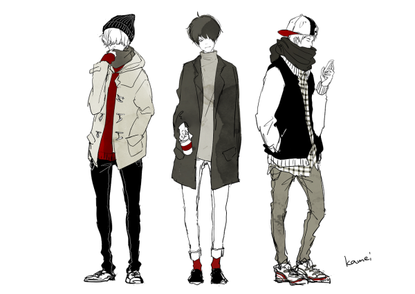 Референсы одежды для парней