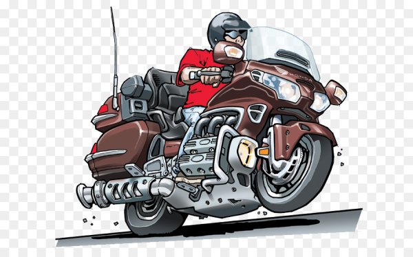 Хонда Голд Винг рисунок