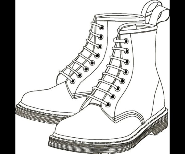 Ботинки карандашом