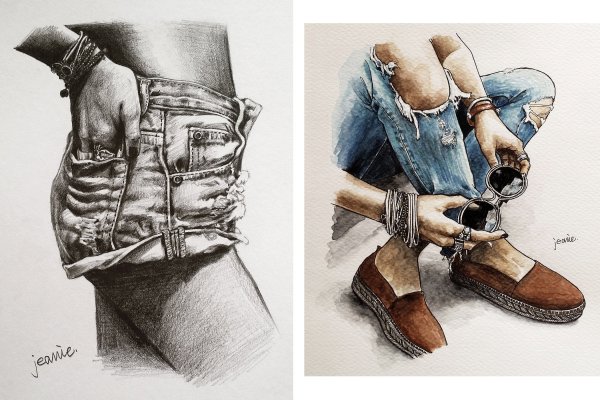 Hye_Jeanie акварель