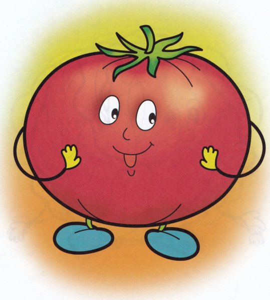 Помидор с глазками для детей