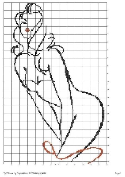 Вышивка гладью схемы