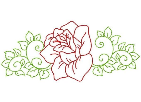 Современная вышивка гладью