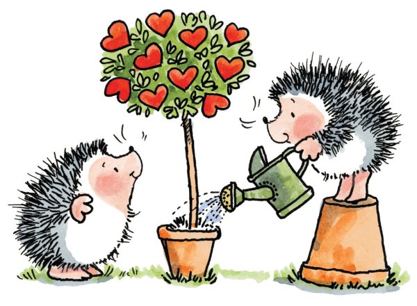 Влюбленный Ежик