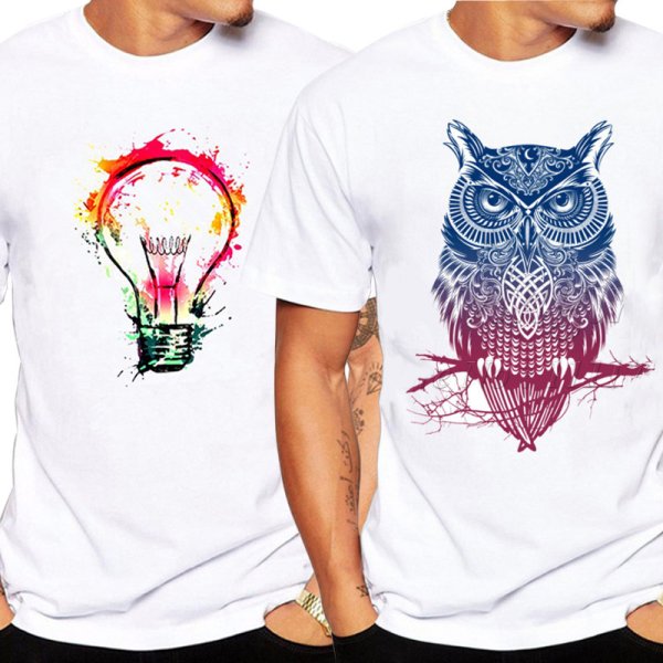 Креативные принты для футболок