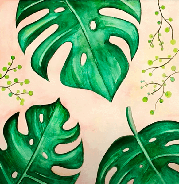 Рисуем кленовый лист поэтапно