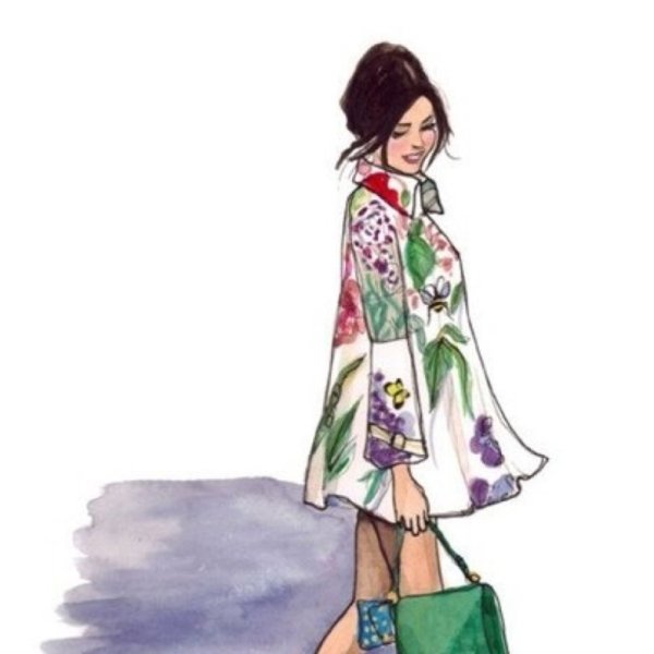 Рисунки модные современные