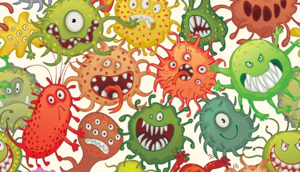 Детям о вирусах и микробах