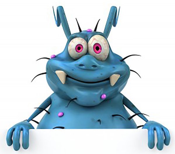 Прикольный микроб