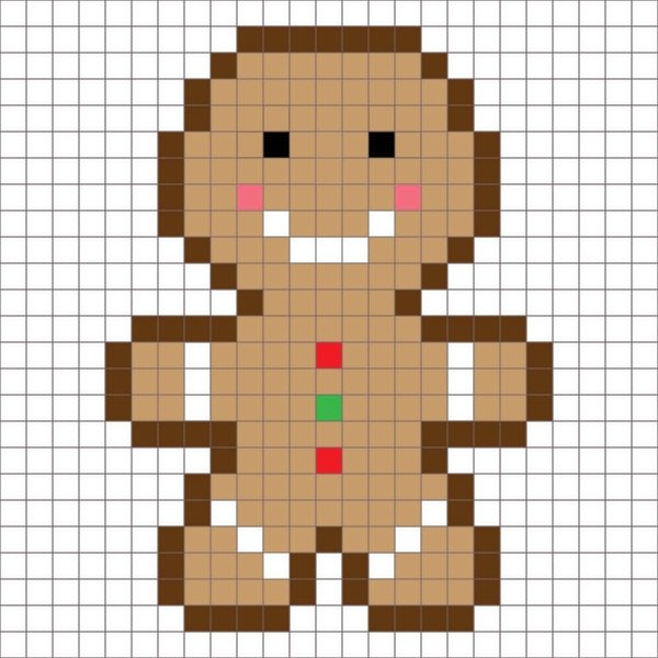 Рисунки квадратиками