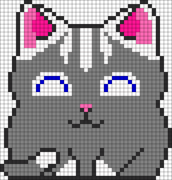 Сердце по клеточкам