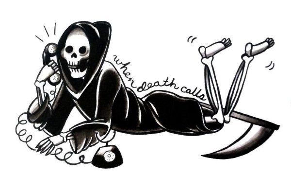 Карикатуры на смерть смешные