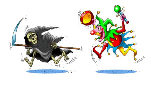 Грустная смерть с косой