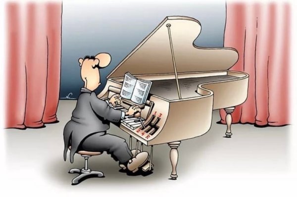 Смешной пианист