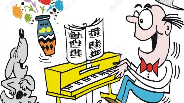 Пианисты шуточная