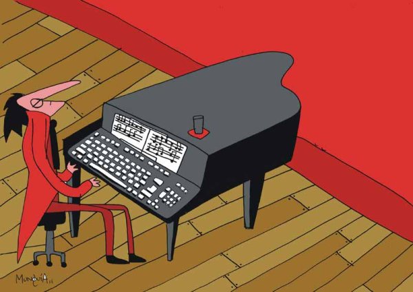 Пианист юмор