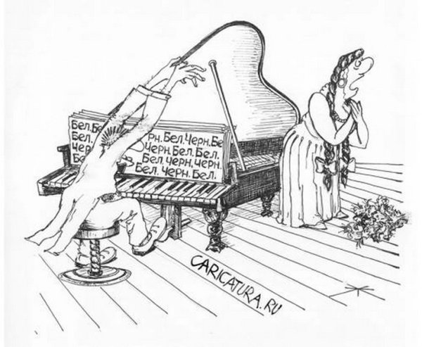 Карикатуры на музыкантов