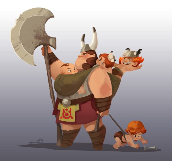 Викинги мультяшные