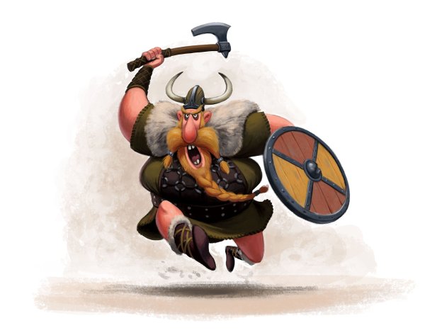 Викинг карикатура