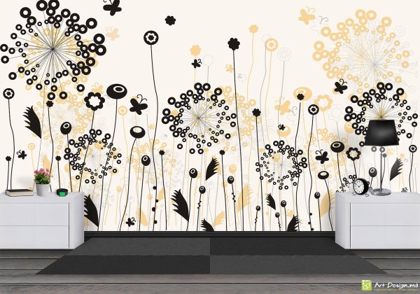 Графика на стене