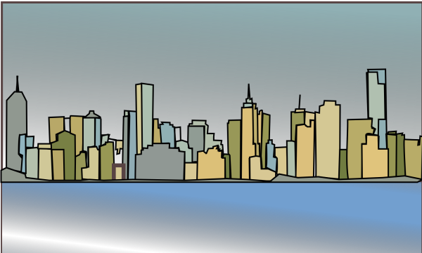 Контур города