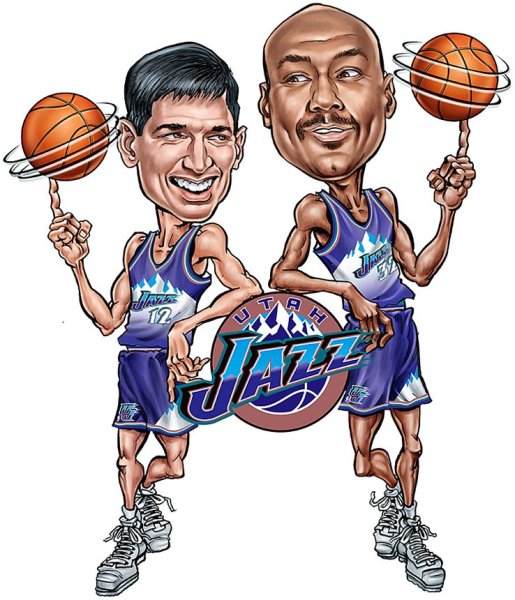 Игроки НБА шарж