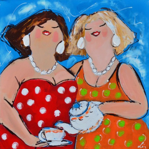 Веселые подружки