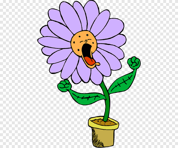 Мультипликационные цветы